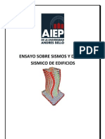 Ensayo Sobre Sismos y Diseño Sismico de Edificios