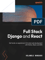 Full Stack Django and React