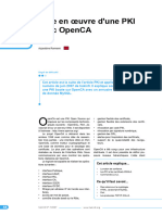 Mise en Oeuvre D Une PKI Avec OpenCA