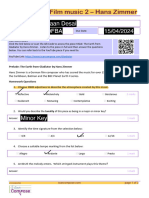 Film 2 Hans Zimmer PUPIL Sheet