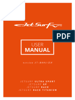 Benutzer Handbuch Jet Surf