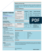 Manish CV