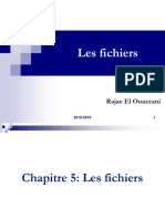 Chap 5 Les Fichiers