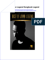 Ebffiledoc - 588download PDF Best of John Legend Songbook Legend Ebook Full Chapter