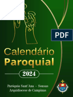 Calendário Paroquial 2024