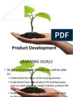 Product Development