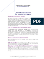 Prostitución Infantil o ESCI