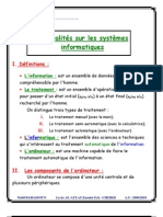 Systèmes Informatiques