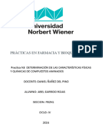 Prácticas n3 en Farmacia y Bioquímica II