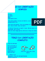 Terço Da Libertação Simples