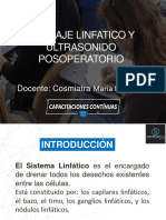 Drenaje Linfatico y Ultrasonido Posoperatorio