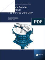 1100 × 1800 Top Service Ultra Duty: Gyratory Crusher