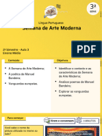 AULA 3 - Semana de Arte Moderna