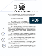 Decreto Supremo 25 - 2016