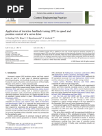 Application of Iterative Feedback Tuning (IFT) To Speed and Position Control of A Servo Drive