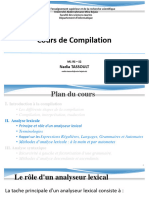 Chapitre II - Analyse Lexicale