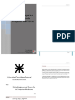 Metodología para El Desarrollo de Proyectos Mecánicos 2020-V1