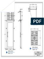 Denah Pintu SKALA 1: 20