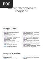 3 Taller de Programación en Códigos 1