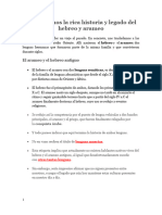 Investigamos La Rica Historia y Legado Del Hebreo y Arameo