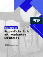 Superficie Sla en Implantes Dentales