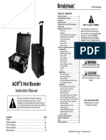 Acr3 Hot Bonder Instruction Manual 41039 03