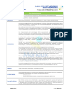 Analisis Metagenomico - Mxns Vitoria Datasheet