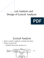 Lexical Analysis