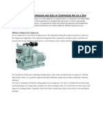 Efficiency of Air Compressor and Uses of Compressed Air On A Ship