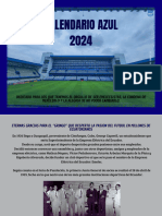 Calendario Azul 2024