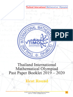 Timo Booklet 2019 - 2020 Heat For Primary 3