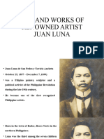 Life and Works of Renowned Artist Juan Luna