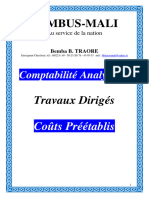 Coûts Préétablis TD