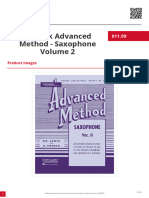 Rubank Advanced Method Saxophone Volume 2