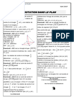 Exercices La Rotation Dans Le Plan 1bac Biof