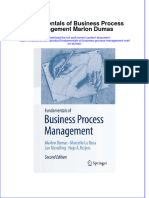 Textbook Fundamentals of Business Process Management Marlon Dumas Ebook All Chapter PDF