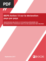 Beps Action 13 Orientations Utilisation Appropriée Des Informations Contenues Dans Rapports Pays Par Pays