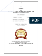 Temperature Control System Synopsis