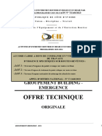 Offre Technique Groupe Sorborne