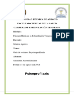 Folleto de Sesiones (PSICOPROFILAXIS)