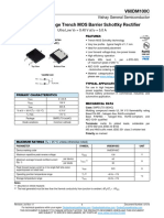 V60DM100C: Ultra Low V 0.40 V at I 5.0 A