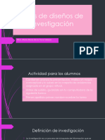 Tipos de Diseños de Investigacion-Clase 1