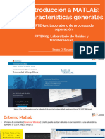 Clase 1. MATLAB. Caracteristicas. V 4.0