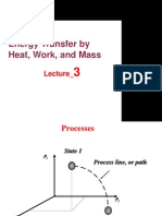 Energy Transfer by Heat, Work, and Mass: Lecture