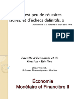 Économie Monétaire S4 23 24