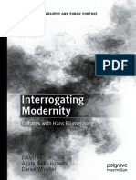 Agata Bielik-Robson, Daniel Whistler - Interrogating Modernity - Debates With Hans Blumenberg-Springer International Publishing - Palgrave Macmil