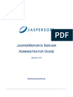 Jasper Reports Server Admin Guide 4.0