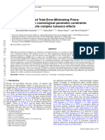 Informed Total-Error-Minimizing Priors: Interpretable Cosmological Parameter Constraints Despite Complex Nuisance Effects