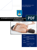 Estadistica y Mesoterapia