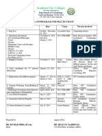 Practicum Plans and Programs Class 2024 Final